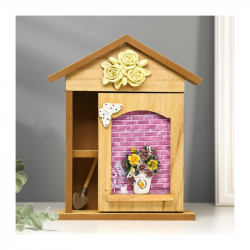 klyuchnica-derevo-4-kryuchka-fialki-v-gorshochke-265kh19kh6-sm